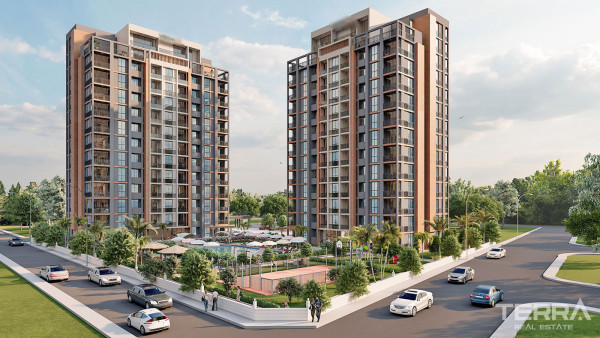 Spacious Flats with Comfortable Living Areas in Mersin, Mezitli