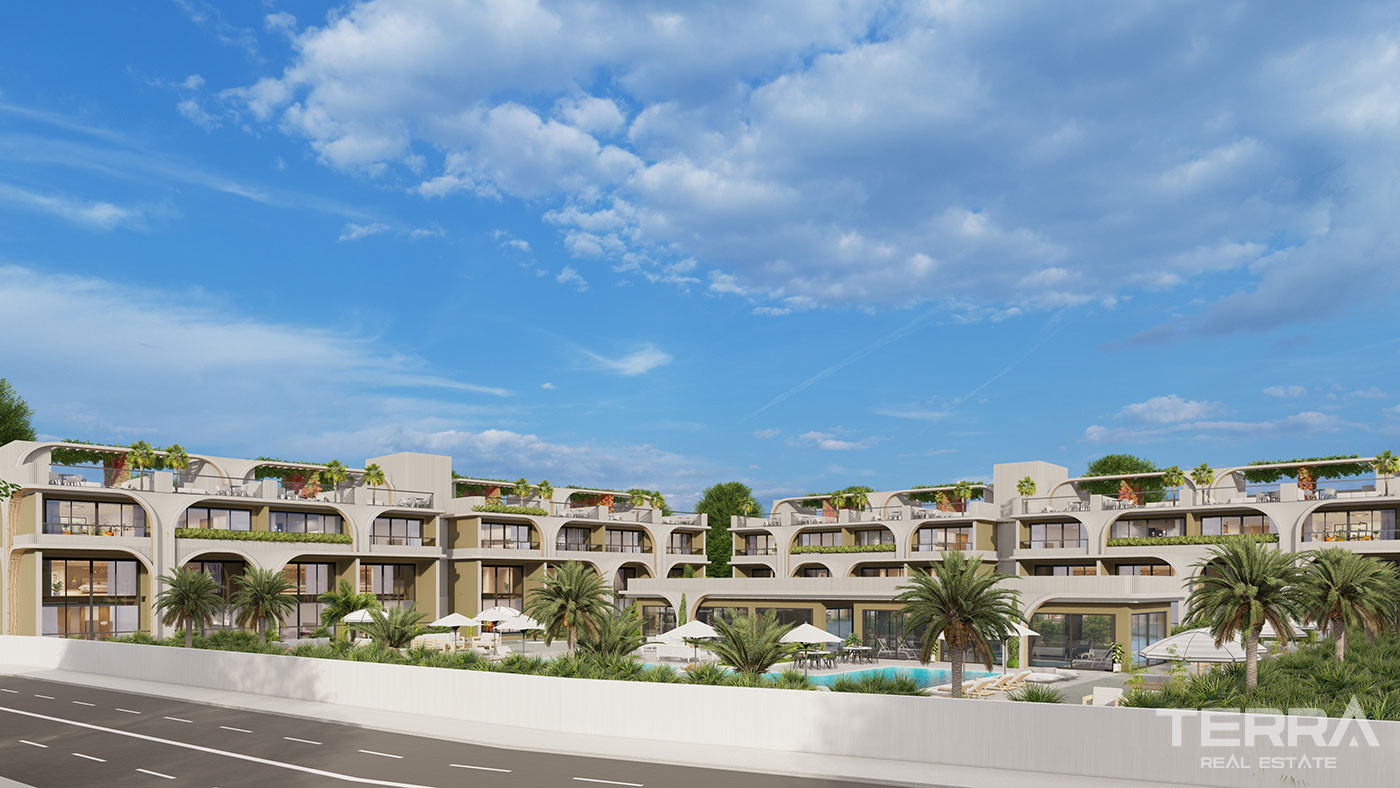 Apartments in a Hotel Concept Complex in Serene Bahçeli, Kyrenia - 95993