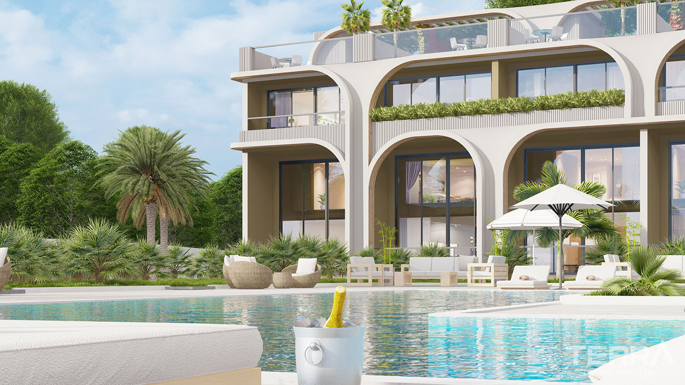 Apartments in a Hotel Concept Complex in Serene Bahçeli, Kyrenia - 95997