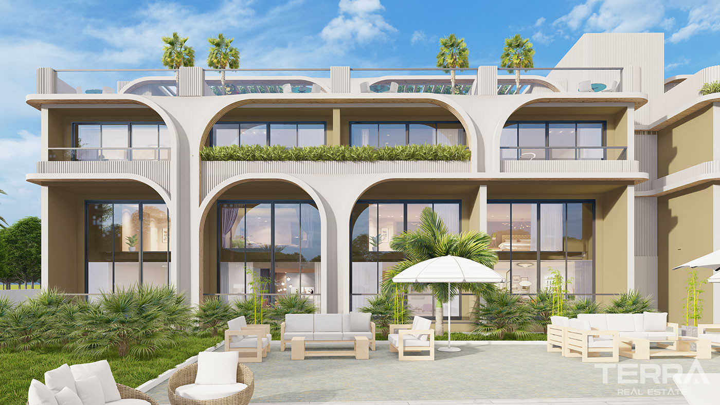 Apartments in a Hotel Concept Complex in Serene Bahçeli, Kyrenia - 95998