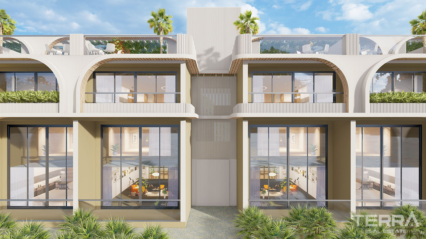 Apartments in a Hotel Concept Complex in Serene Bahçeli, Kyrenia - 96000