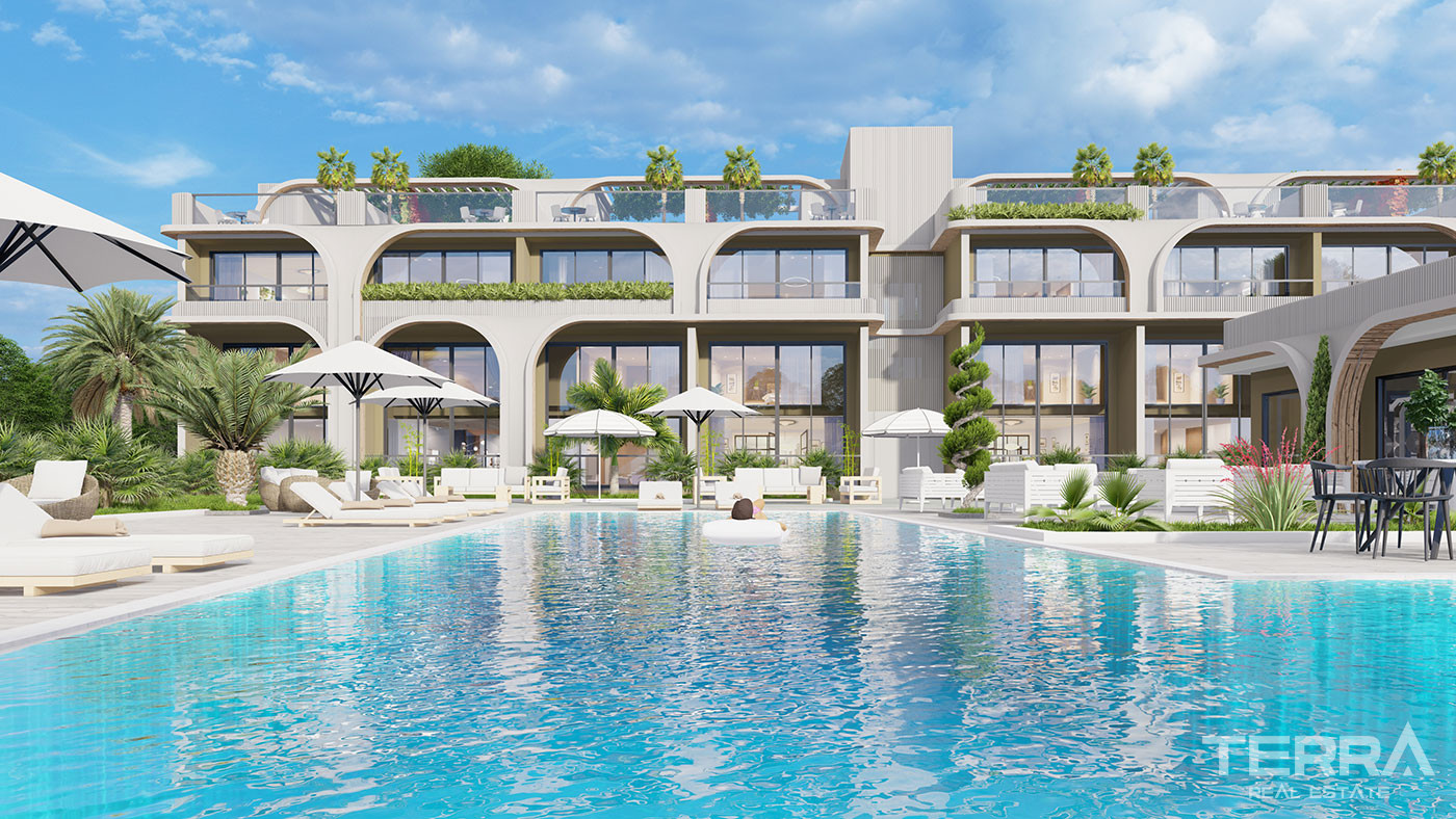 Apartments in a Hotel Concept Complex in Serene Bahçeli, Kyrenia - 96002