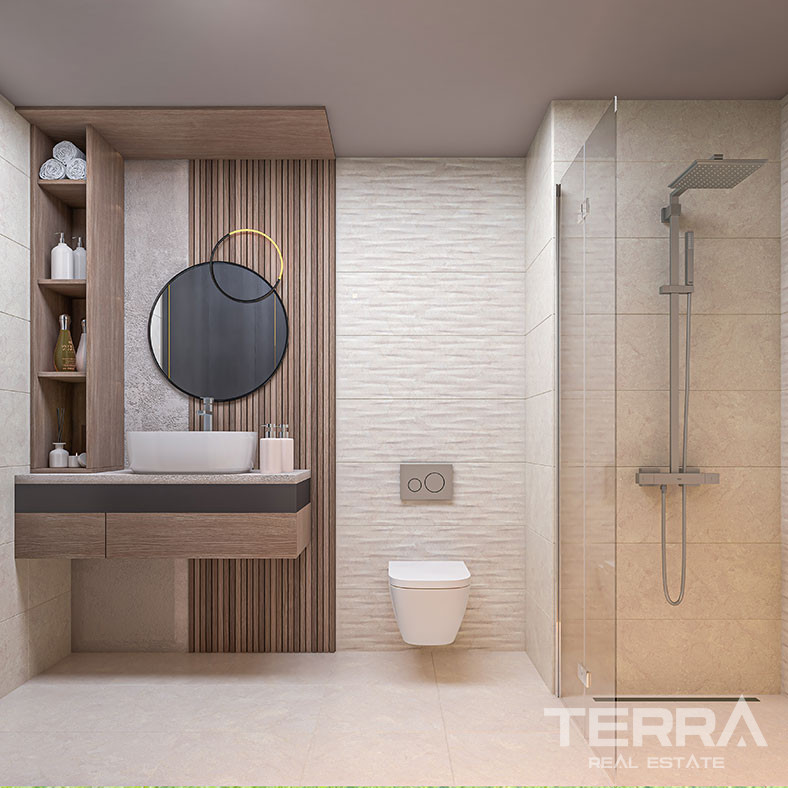 Apartments in a Hotel Concept Complex in Serene Bahçeli, Kyrenia - 96010