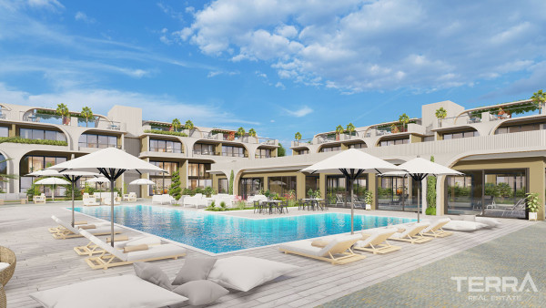 Apartments in a Hotel Concept Complex in Serene Bahçeli, Kyrenia