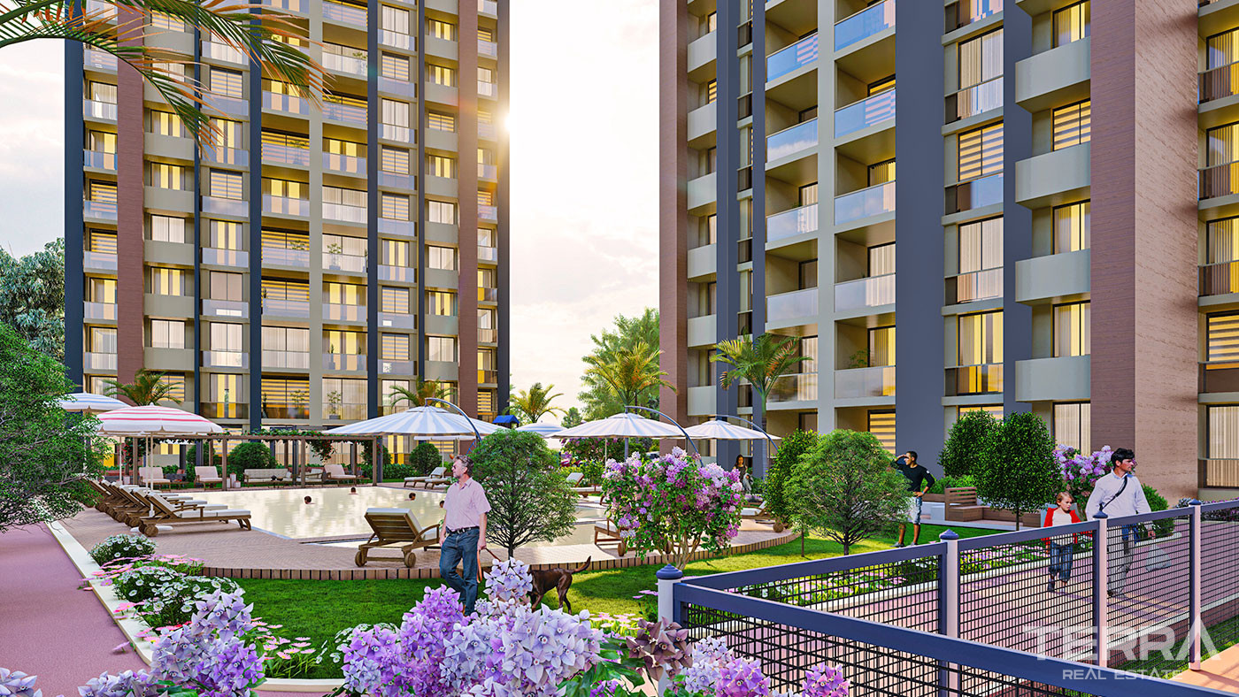 Spacious 2+1 Apartments in a Resort Area of Tömük, Erdemli, Mersin - 96050