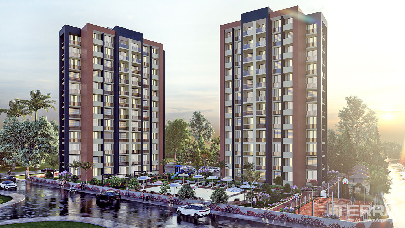 Spacious 2+1 Apartments in a Resort Area of Tömük, Erdemli, Mersin - 96052