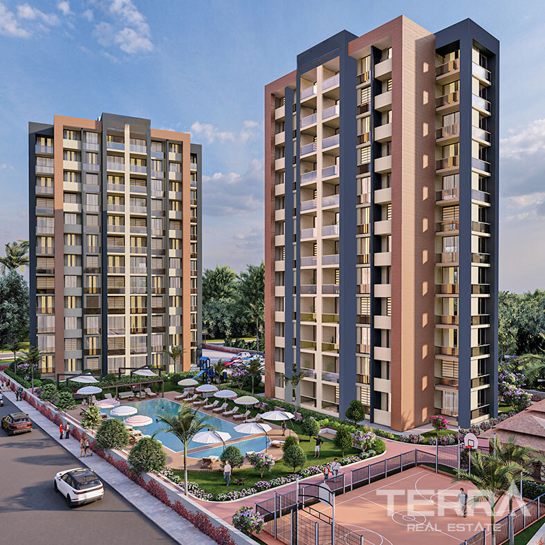 Spacious 2+1 Apartments in a Resort Area of Tömük, Erdemli, Mersin - 96051
