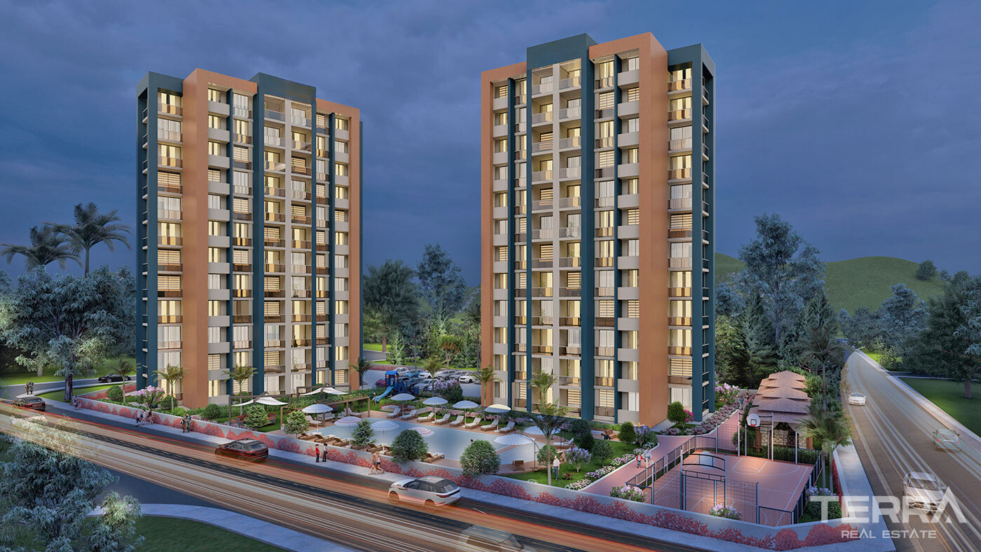 Spacious 2+1 Apartments in a Resort Area of Tömük, Erdemli, Mersin - 96054