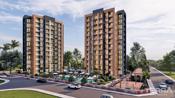 Spacious 2+1 Apartments in a Resort Area of Tömük, Erdemli, Mersin