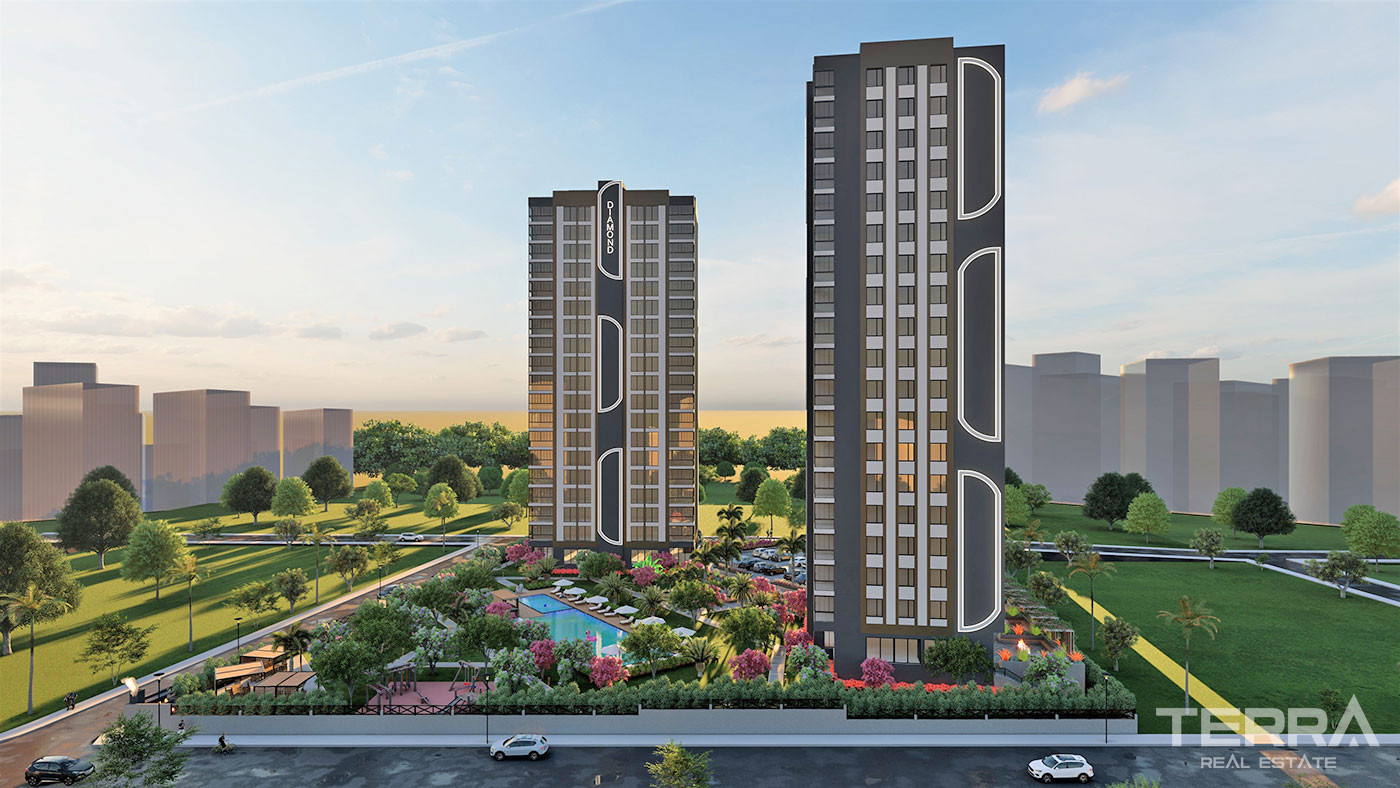 Stylish 5+1 Apartments Close to the Sea and Amenities in Mersin - 96072