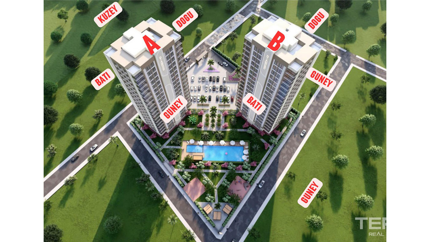 Stylish 5+1 Apartments Close to the Sea and Amenities in Mersin - 96074