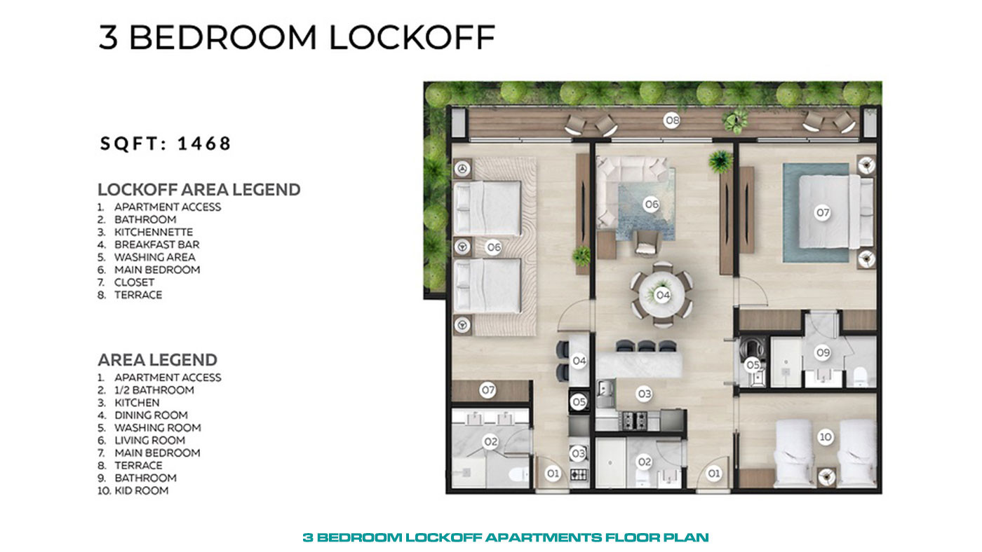 One-of-a-Kind Orlando Apartments in an Upscale Family-Friendly Resort - 96203