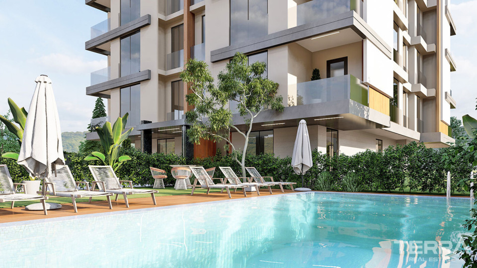 Luxe Antalya Apartments with Air Conditioning and Underfloor Heating