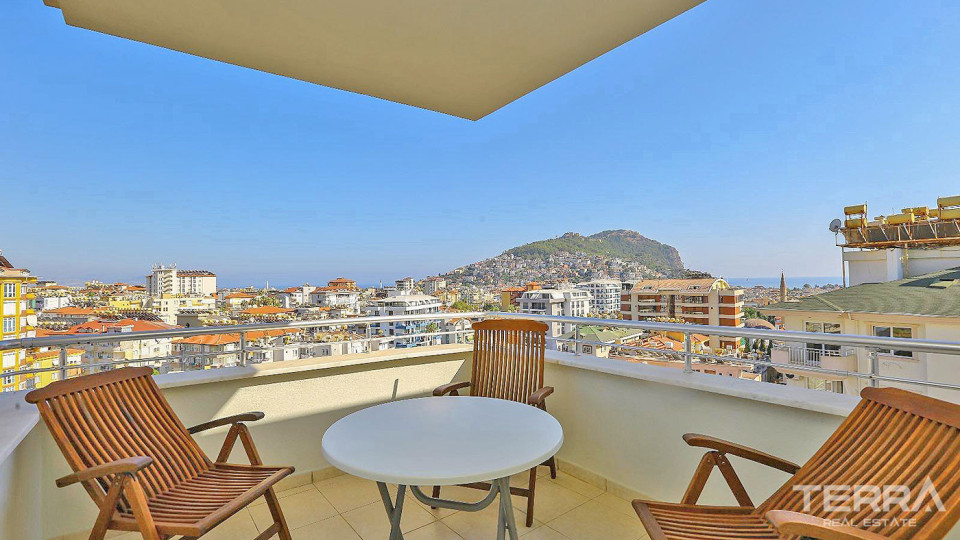 2-Bedroom Furnished Apartment for Sale in Galaxy 1 Residence, Alanya