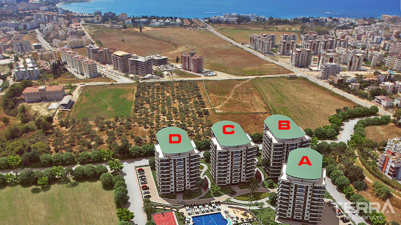 Inviting and Refreshing Crown City Apartment in Avsallar, Alanya - 96563