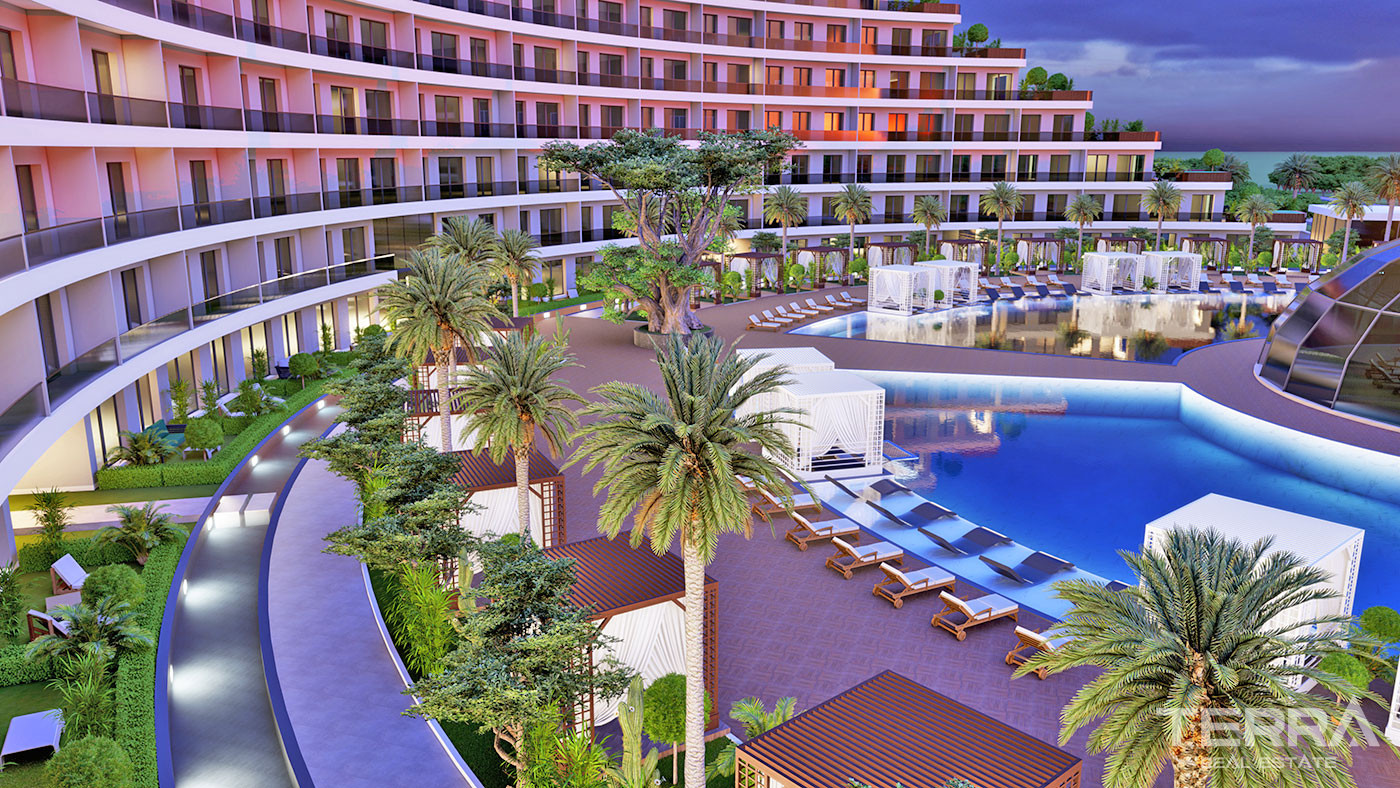 Luxurious Apartments with Indoor and Outdoor Pool in Antalya - 96590