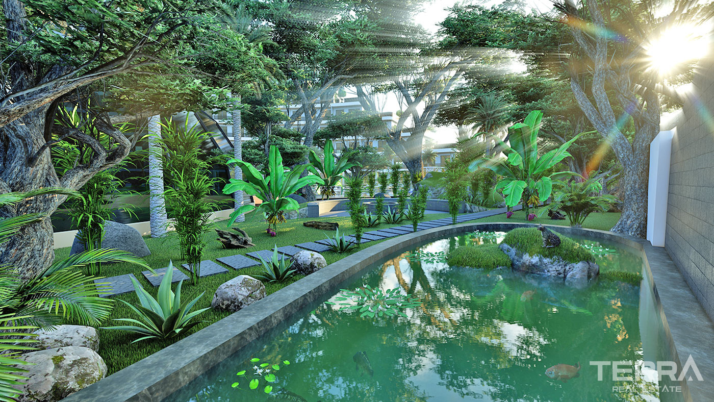 Luxurious Apartments with Indoor and Outdoor Pool in Antalya - 96592