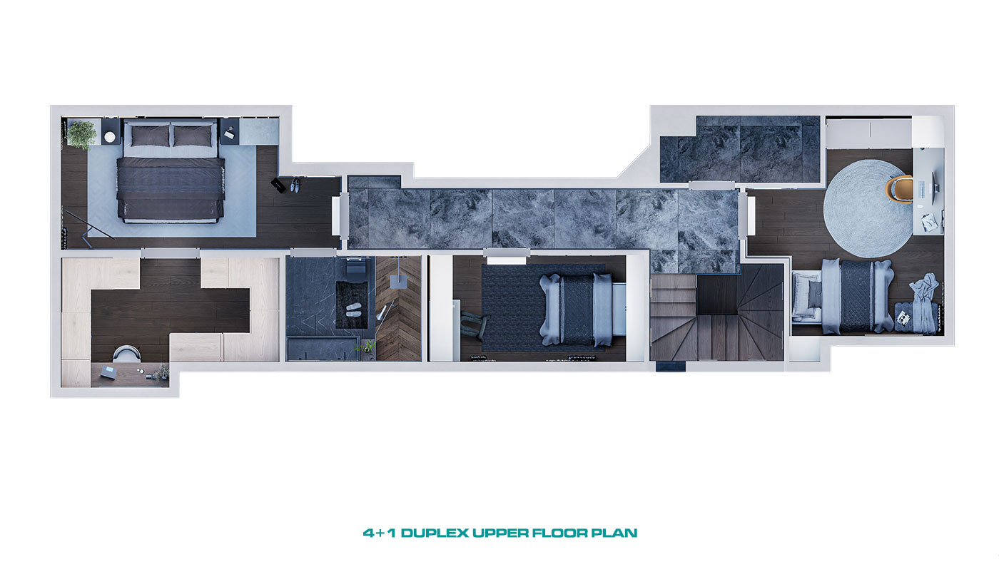 Well-Located Apartments with Smart Home System in Antalya Center - 96667