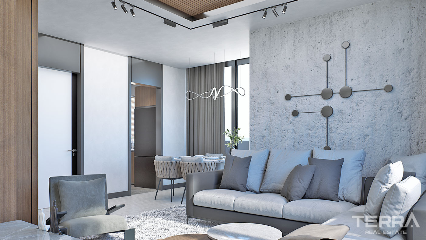 Well-Located Apartments with Smart Home System in Antalya Center - 96678