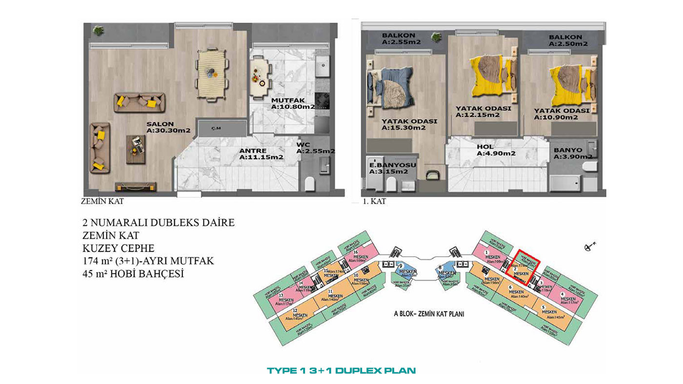 Elegant and Comfortable Ready-to-Move Apartments in Altıntaş, Antalya - 96737