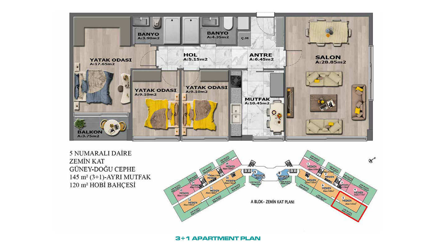 Elegant and Comfortable Ready-to-Move Apartments in Altıntaş, Antalya - 96739
