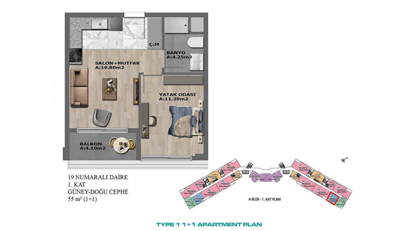 Elegant and Comfortable Ready-to-Move Apartments in Altıntaş, Antalya - 96742