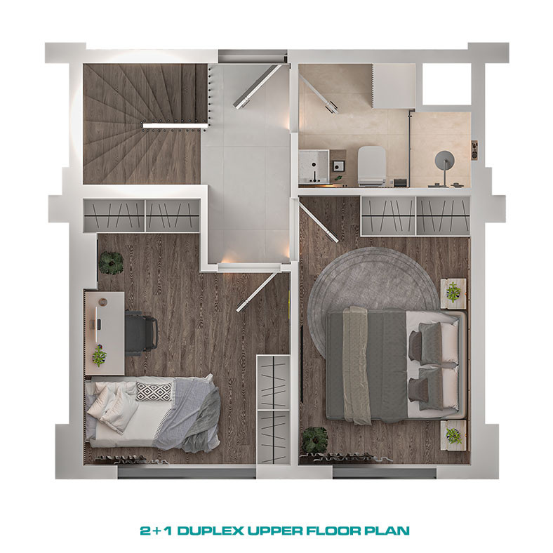 Smart Flats Available in Various Layouts in the Heart of Antalya - 96826