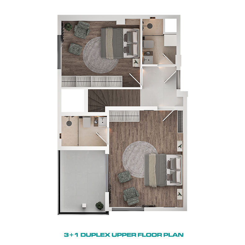 Smart Flats Available in Various Layouts in the Heart of Antalya - 96829