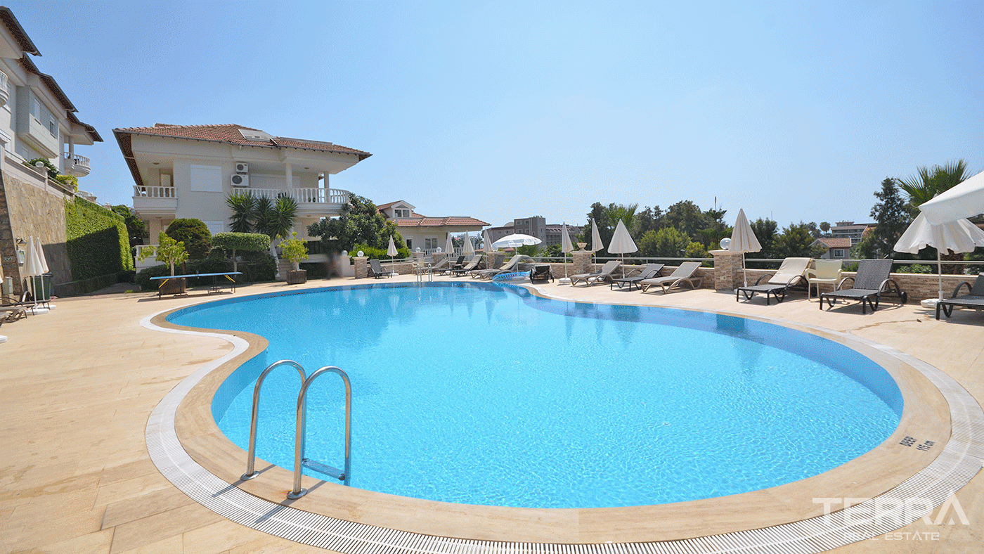 Lejlighed med havudsigt til salg i Alanya, Konaklı, Tyrkiet - 96838