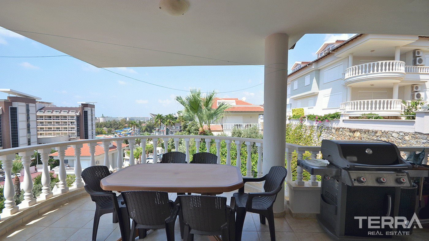 Lejlighed med havudsigt til salg i Alanya, Konaklı, Tyrkiet - 96866
