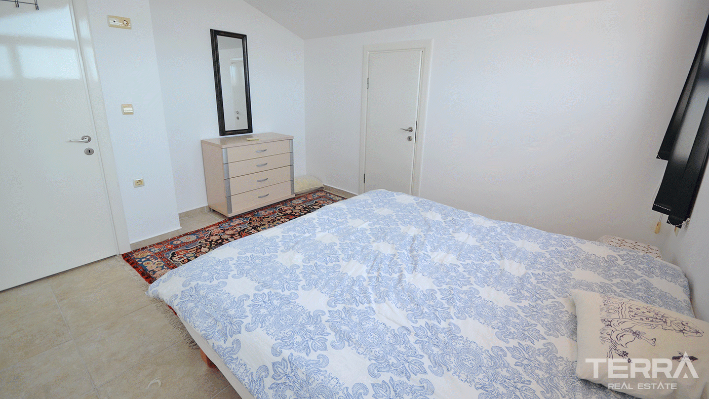 Lejlighed med havudsigt til salg i Alanya, Konaklı, Tyrkiet - 96871