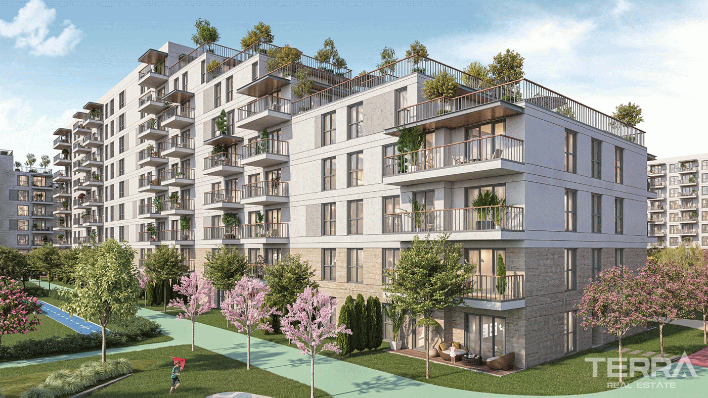 Ferielejligheder i Altıntaş, Antalya – i et stort, moderne kompleks - 97013