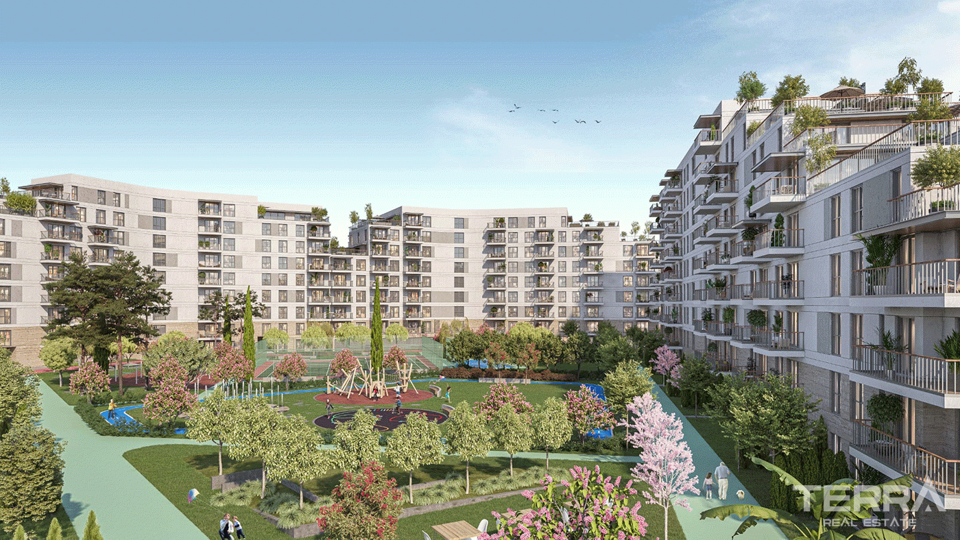 Ferielejligheder i Altıntaş, Antalya – i et stort, moderne kompleks - 97015