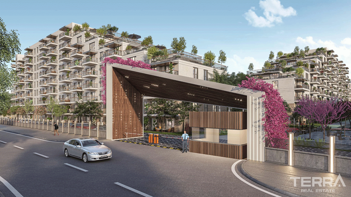 Ferielejligheder i Altıntaş, Antalya – i et stort, moderne kompleks - 97016