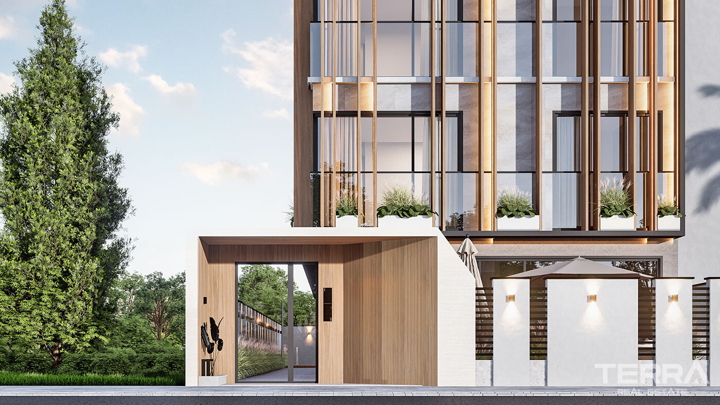 Mieszkania w pobliżu centrum handlowego i wodospadów w Lara, Antalya - 97066
