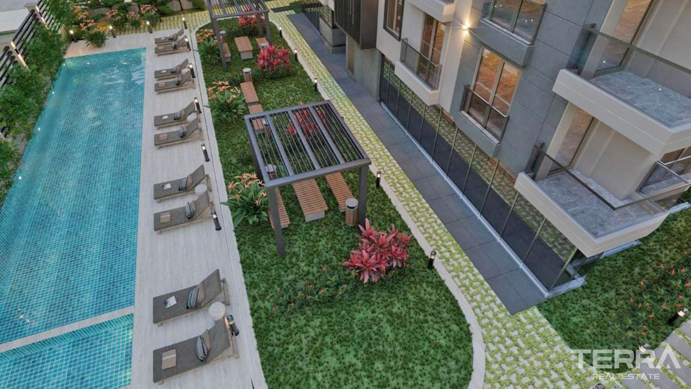Leiligheter til salgs i Uncalı nær Konyaaltı-stranden, Tyrkia - 97088