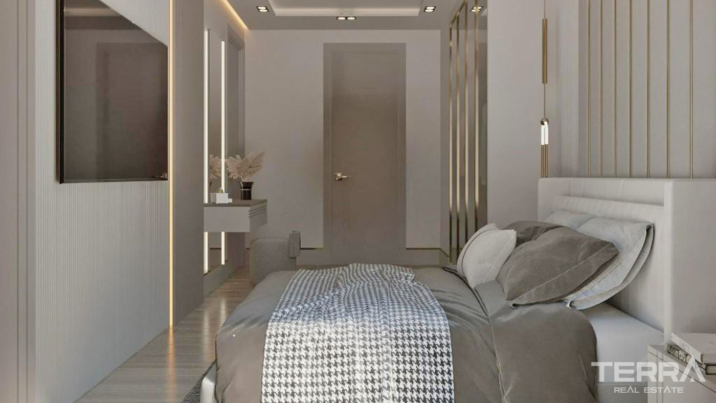 Leiligheter til salgs i Uncalı nær Konyaaltı-stranden, Tyrkia - 97096
