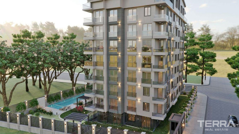Apartments for Sale in Uncalı Near Konyaaltı Beach, Antalya, Turkey