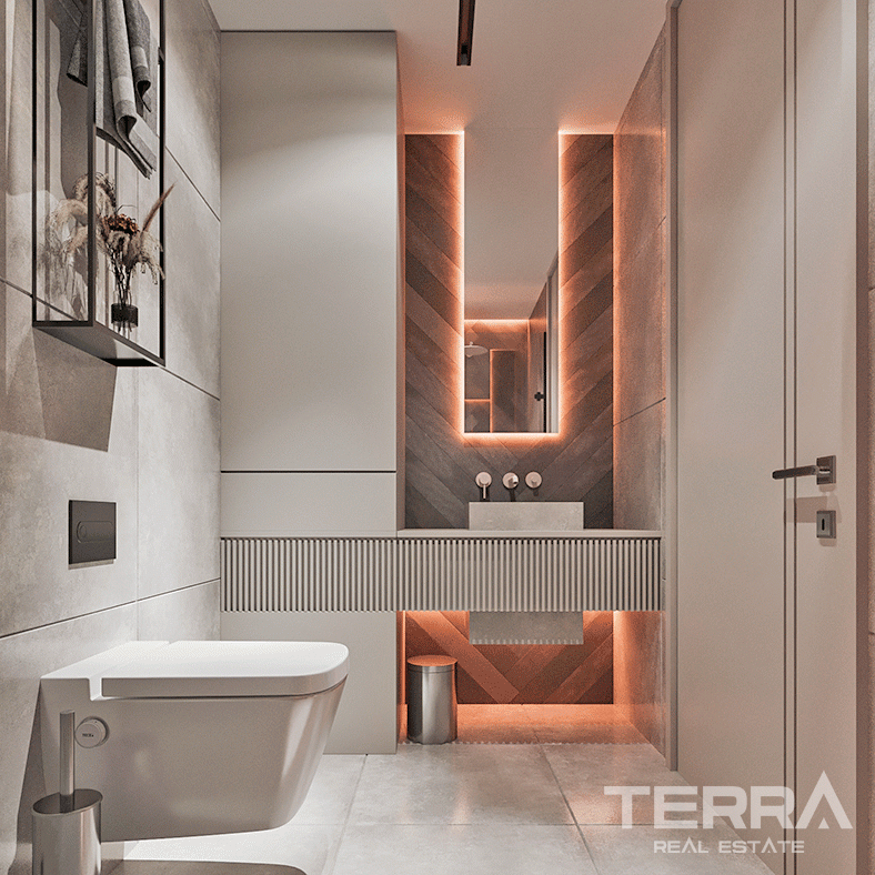 Lara, Şirinyalı'da Plaja 400 Metre Mesafede Site İçerisinde Daireler - 97145