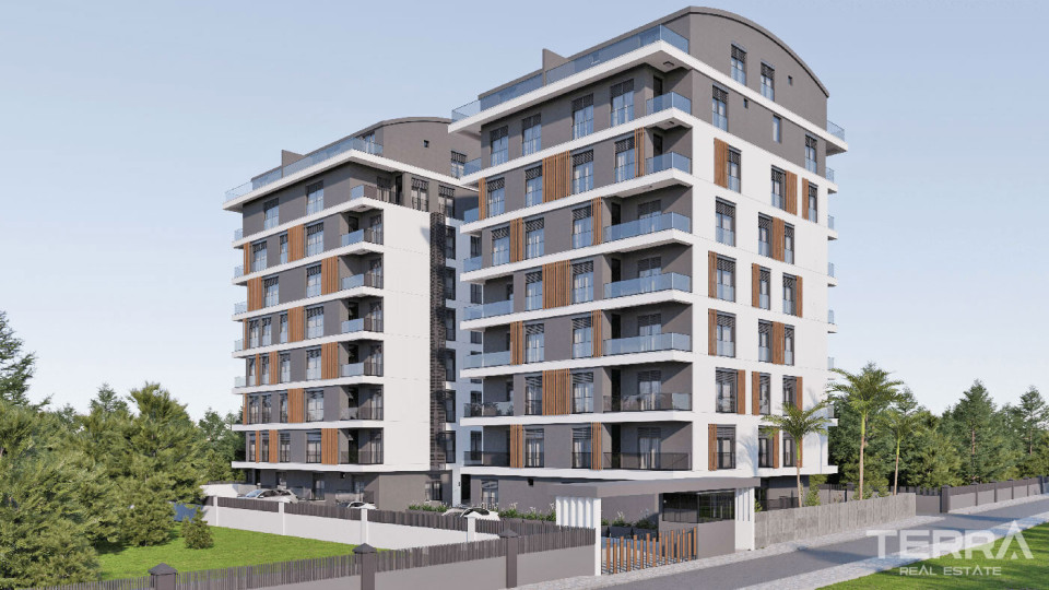 Apartments A Few Steps Away from All Amenities You Need in Antalya