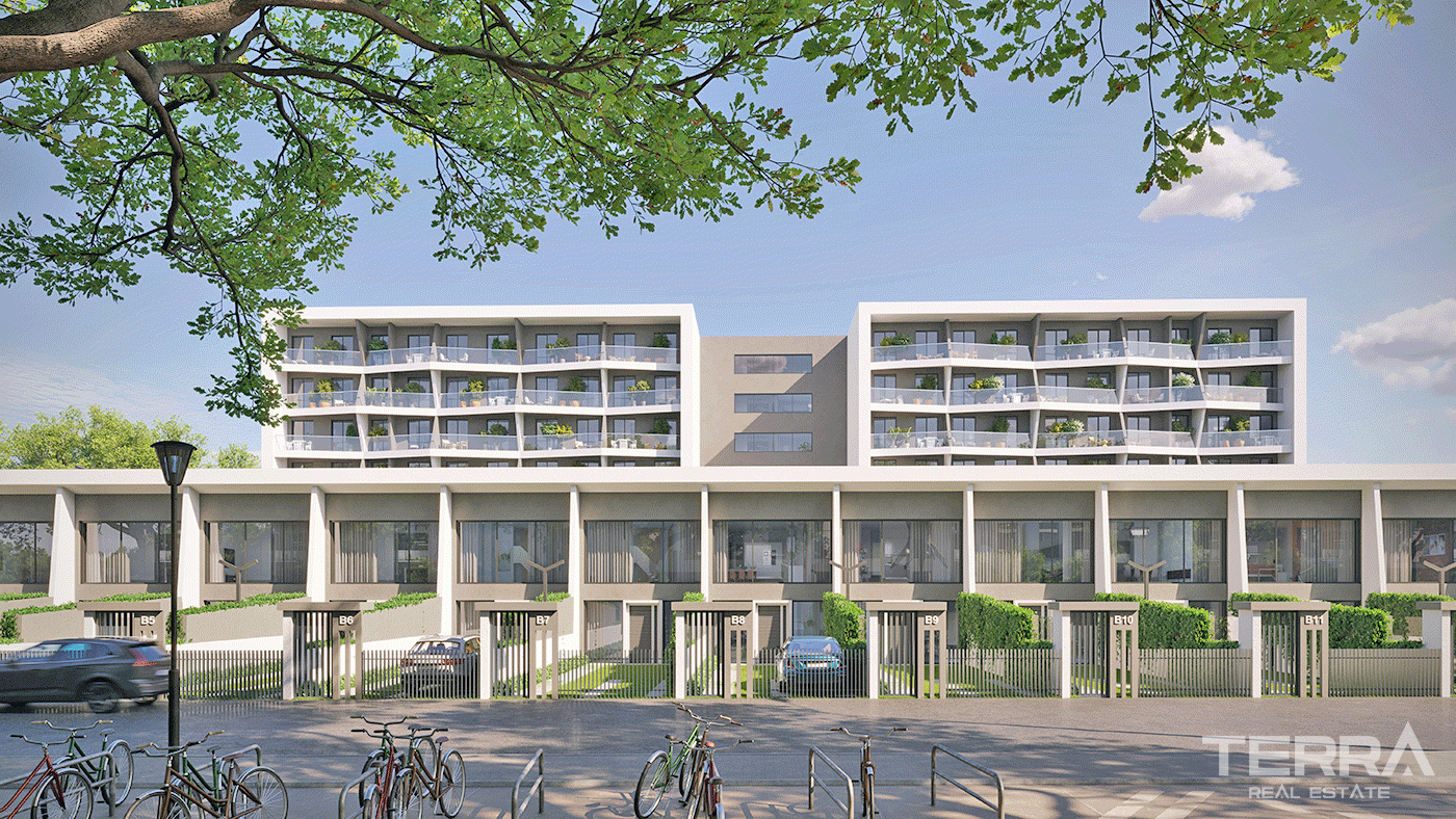 Contemporary Apartments in Antalya, Kepez with Stylish External Design - 97286