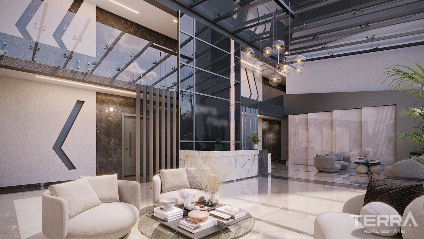 Contemporary Apartments in Antalya, Kepez with Stylish External Design - 97292