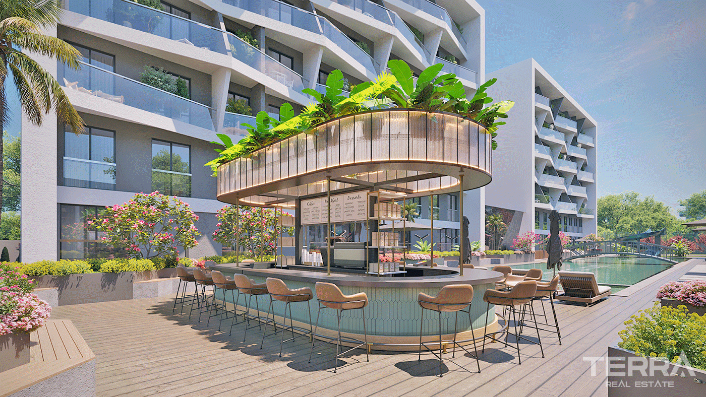 Contemporary Apartments in Antalya, Kepez with Stylish External Design - 97293