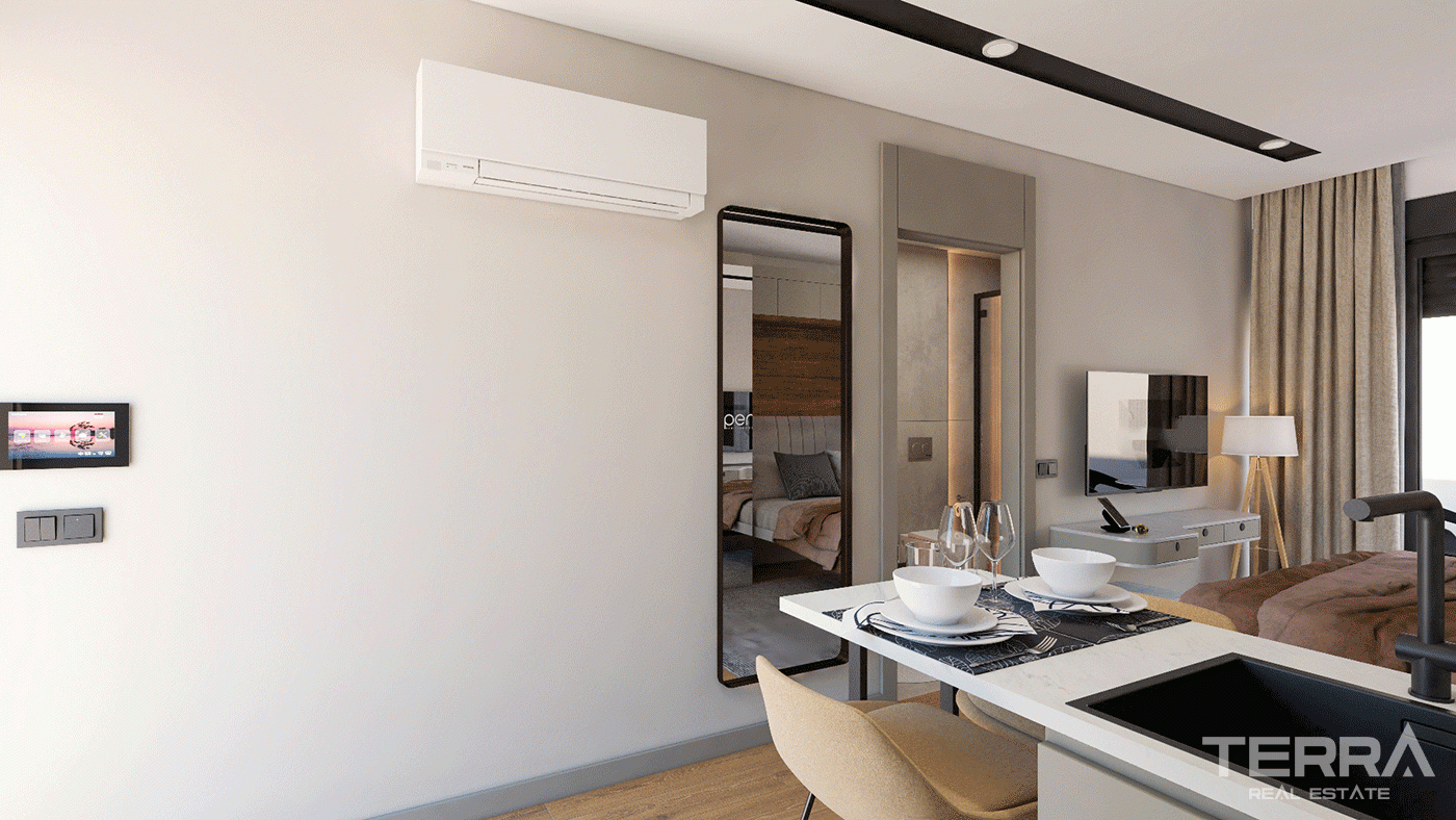 Contemporary Apartments in Antalya, Kepez with Stylish External Design - 97297