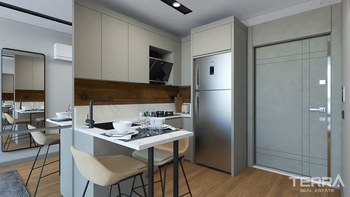 Contemporary Apartments in Antalya, Kepez with Stylish External Design - 97298