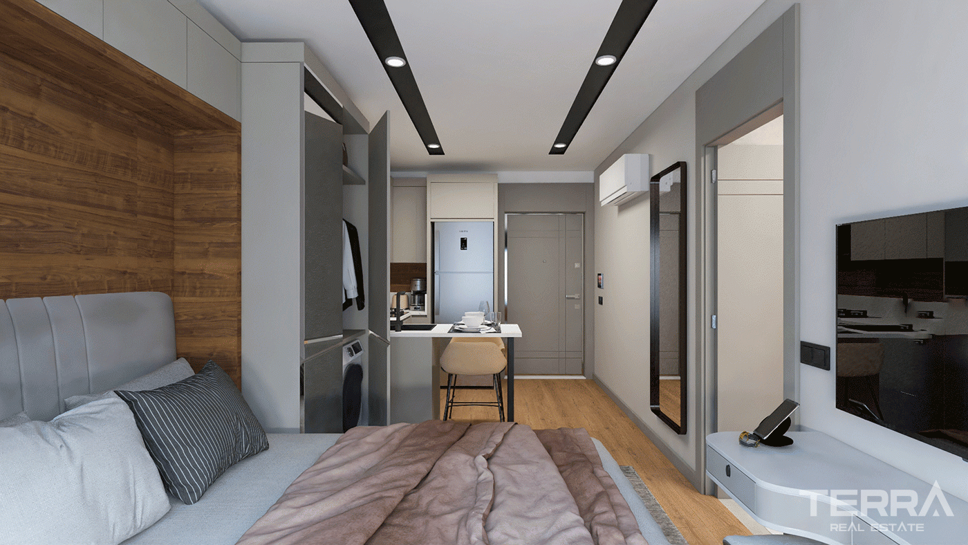 Contemporary Apartments in Antalya, Kepez with Stylish External Design - 97300