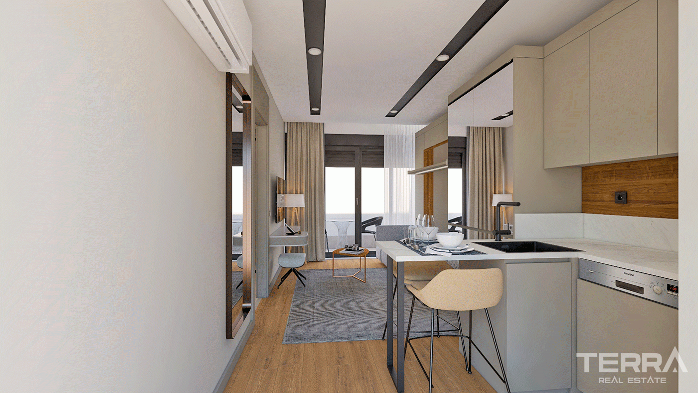 Contemporary Apartments in Antalya, Kepez with Stylish External Design - 97301