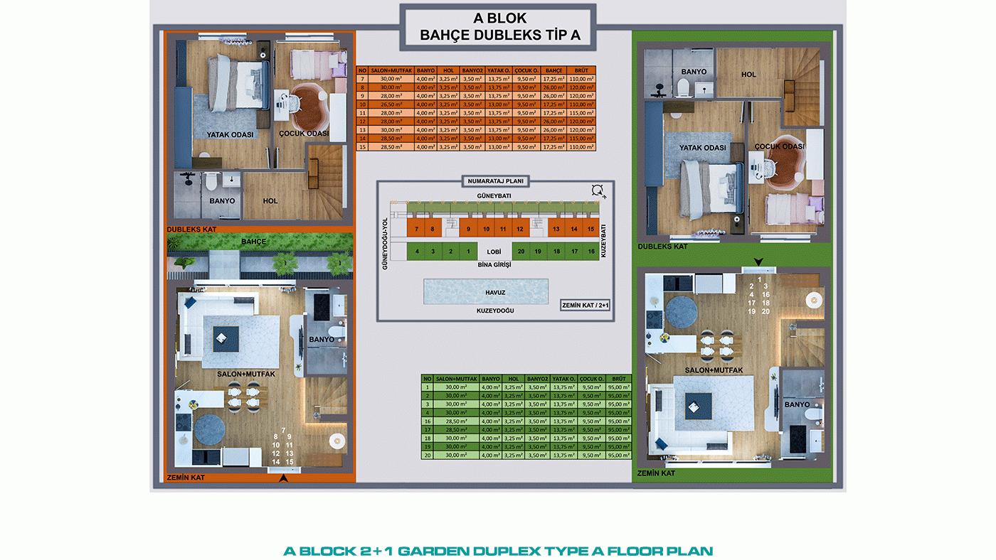 Contemporary Apartments in Antalya, Kepez with Stylish External Design - 97336