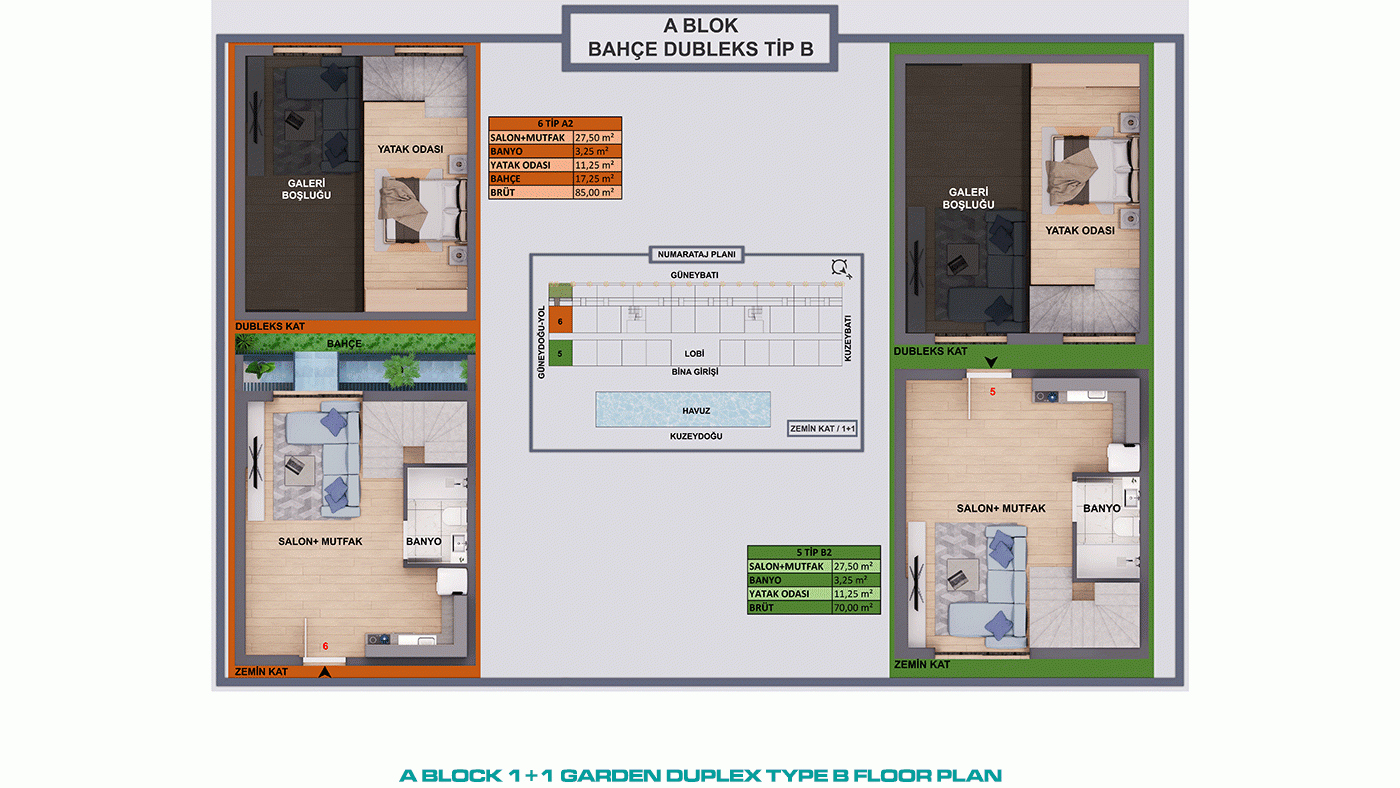Contemporary Apartments in Antalya, Kepez with Stylish External Design - 97338