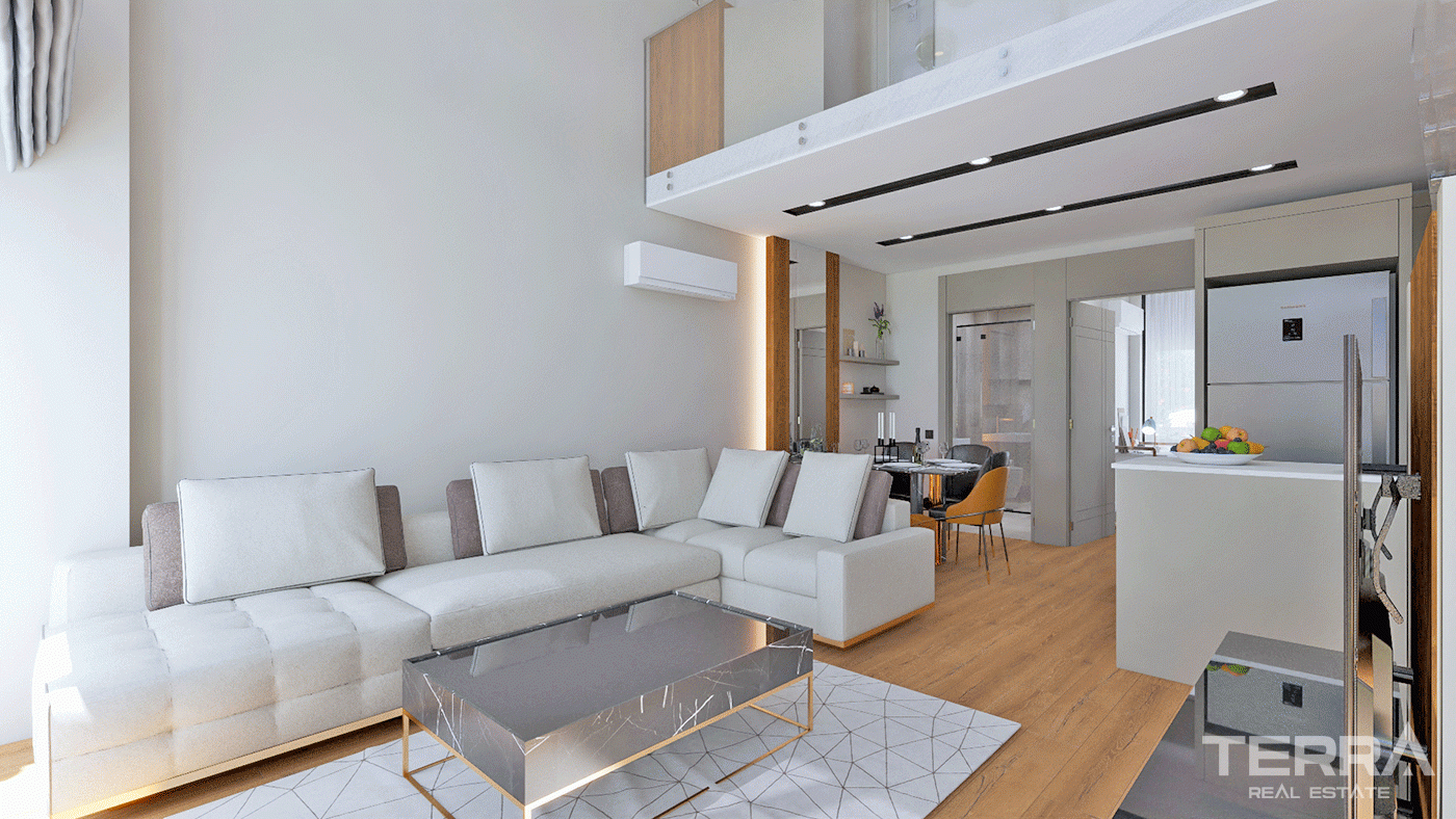 Luxurious 2+1 Duplex Villas with Private Gardens in Kepez, Antalya - 97398
